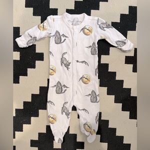 Hart + Land 3 month footie pajama Halloween theme